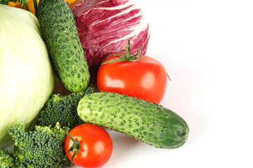 vegetable pile