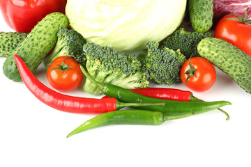 vegetable pile
