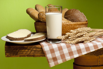 still-life with bread