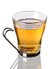 Cup of tea (clipping path included)