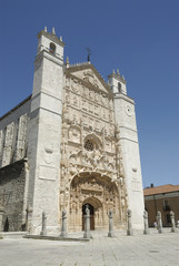 Fototapeta na wymiar Valladolid. Kościół Świętego Pawła.