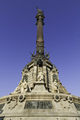 Fototapeta na wymiar Monument of Christopher Columbus
