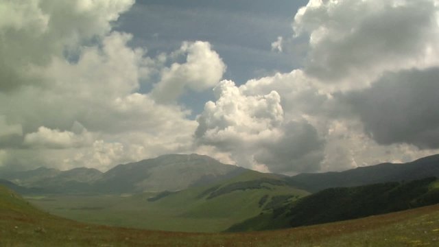nuvole e campi