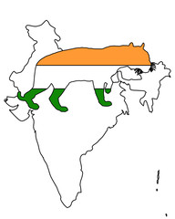 Indien Tiger