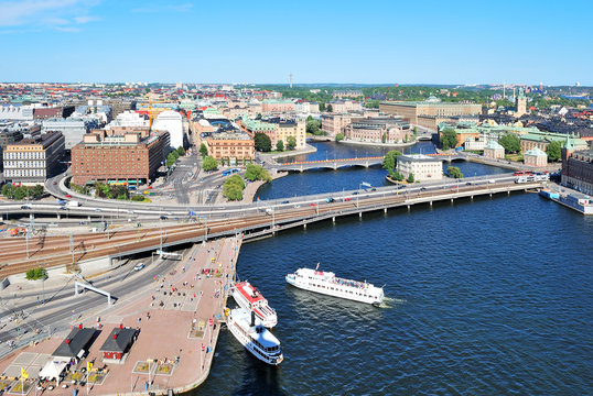 Central part of Stockholm
