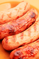fried sausages