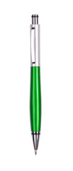 Green pen isolated on white