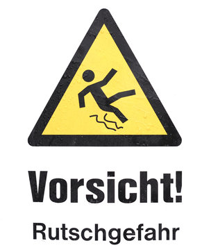 Achtungsschild