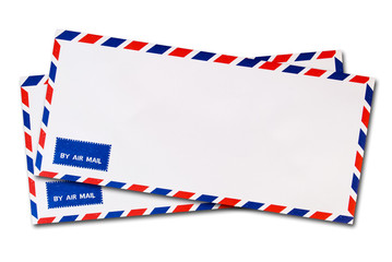 classic air mail envelope
