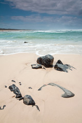 Obraz premium australian beach during the day
