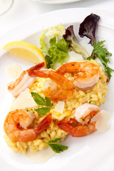 Shrimps Risotto