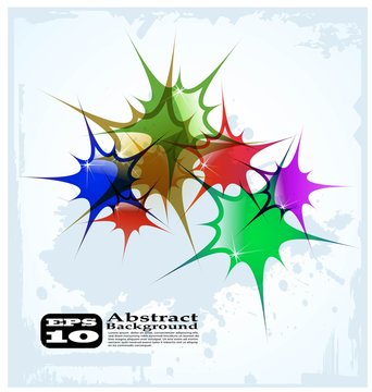 the vector abstract color background eps 10