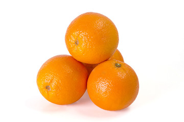 four oranges