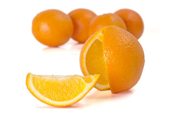 sliced orange
