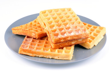 L'assiette de gaufres