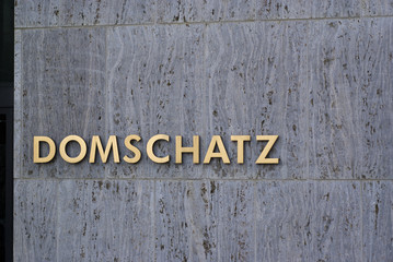 Domschatz Wort in Gold