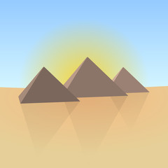 Fototapeta na wymiar pyramiden III