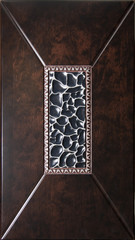 Wood block (board)  for decoration and interiors