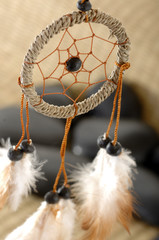 Traumfänger mit Steinen