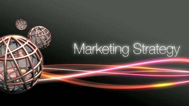 Marketing straegy background video