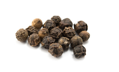 black peppercorns