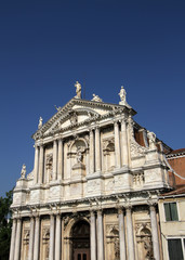 Fototapeta na wymiar Santa Lucia church in Venice