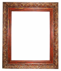 brown vintage frame