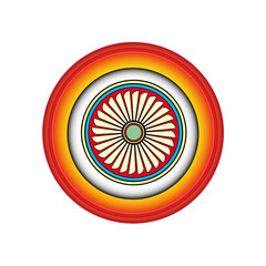 rosace bouton icône web motif logo picto fond art internet idée