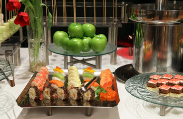 buffet food