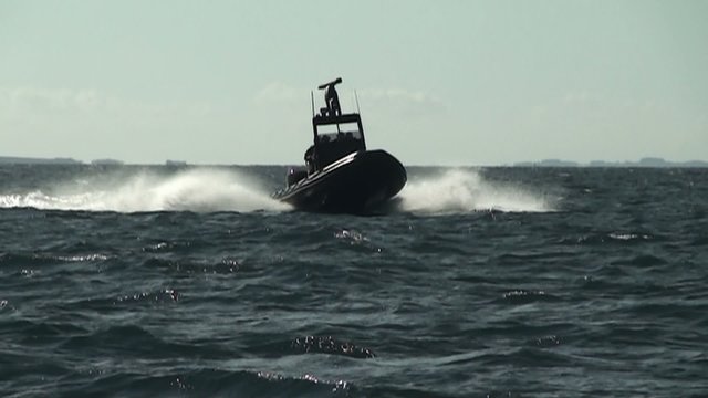 Hors bord slow motion2