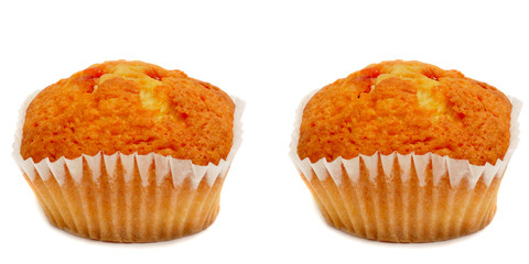 two cupcakes
