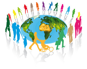 communication dans le monde