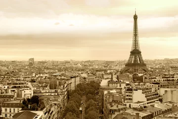 Fototapeten Stadtbild von Paris Frankreich © sumnersgraphicsinc