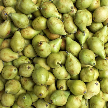 fresh pears, natural background