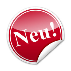 Pegatina Neu! con reborde