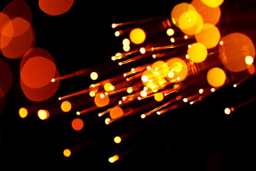 fiber optic abstract background