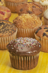 Muffins , variedad  Muffins