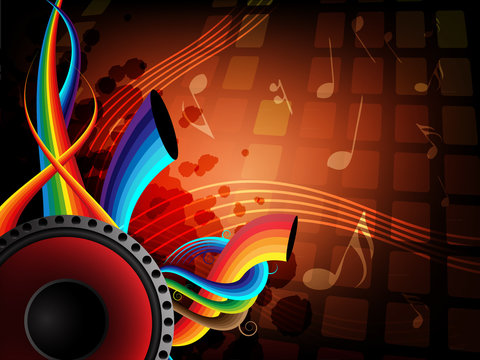 Music abstract background