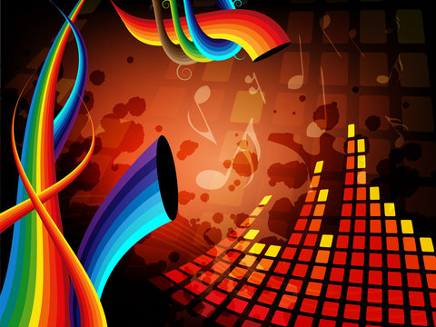 Music abstract background