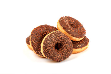 Donuts au chocolat