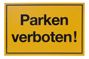 Parken verboten