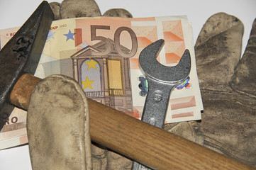 Bezahlung von Schwarzarbeit
