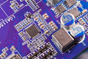 Elements of computer motherboard