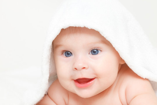 Cute smiling baby