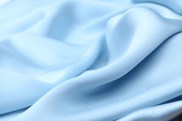 Obraz premium blue satin