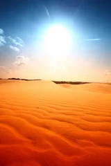 Afwasbaar fotobehang desert © yellowj