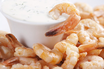 Fried shrimps