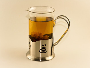 Tea of jasmine .