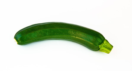 Green zucchini.