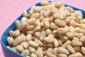 Pine Nut Seeds in a Bowl